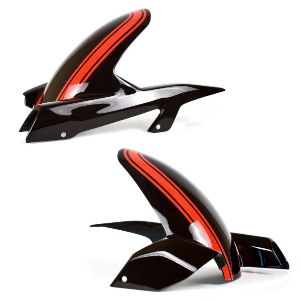 Pyramid Plastics Pyramid hugger | candy diamond brown & metallic orange (50th anniversary) | kawasaki z 900 rs 2022>2022